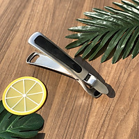 Dụng cụ kẹp gắp đồ nóng DandiHome inox 304 với mút silicon chống trơn trượt