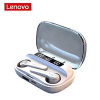 Lenovo QT81 TWS Tai nghe không dây BT Tai nghe bán trong tai Tai nghe thể thao không thấm nước Tai nghe chống thấm mồ hôi với màn hình hiển thị kỹ thuật số