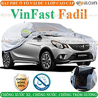 Bạt Phủ Ô Tô VinFast Fadil Cao Cấp 3 Lớp Chống Nắng Nóng Chống Nước Chống xước