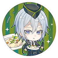 Huy hiệu in hình TWISTED WONDERLAND game anime ver DIASOMNIA dễ thương xinh xắn cài áo trang trí
