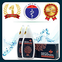 Combo 2 dầu gội sạch gàu hết ngứa Dego Pharma chiết xuất hoàn toàn từ thiên nhiên cải thiện tình trạng vảy nấm (80ml)