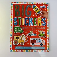 Big Stickers for Little Hands: Mighty Machines – Miếng Dán Stickers Chủ Đề Xe