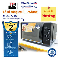 Lò vi sóng có nướng BlueStone MOB-7716 20 lít , Công Suất 1270W , Hàng chính hãng