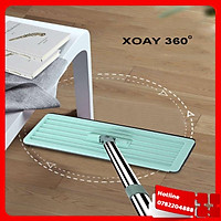 Bộ Cây Lau Nhà 360 Độ Tự Vắt Thông Minh Đa Năng Xoay 2 Vách Ngăn Cao Cấp - Loại Tốt