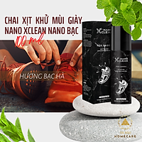 Chai xịt khử mùi giày Nano Xclean 100 ML
