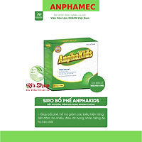 SIRO BỔ PHẾ ANPHAKIDS ANPHAMEC- HO KHAN, HO CÓ ĐỜM, HO DO CẢM LẠNH, HO DO THAY ĐỔI THỜI TIẾT, VIÊM HỌNG, VIÊM PHẾ QUẢN, ĐAU RÁT HỌNG, KHAN TIẾNG LÂU NGÀY- PHÙ HỢP CHO CẢ NGƯỜI LỚN VÀ TRẺ EM