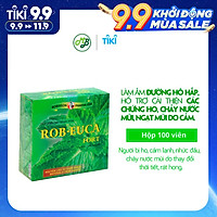 Viên uống TPCN hỗ trợ làm dịu cơn ho,đau họng,khàn tiếng - ROB EUCA FORT- Hộp 100 viên