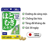 Viên uống trắng da DHC Nhật Bản dưỡng ẩm và làm mịn da thực phẩm chức năng 30 ngày JN-DHC-ADL30
