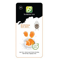 Mặt nạ bùn khoáng The Moshav Farm- Sữa dê nghệ đỏ hỗ trợ giảm mụn, mờ sẹo