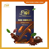 Kẹo Socola đen đắng giảm cân 85% cacao Figo 100gram ngăn ngừa bệnh