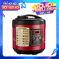 Máy làm tỏi đen FUKI FK910 (6L) - Đỏ Mận - Hàng chính hãng