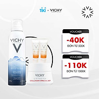 Bộ sản phẩm cấp ẩm và bảo vệ da dành cho ban ngày Vichy Mineralizing Water
