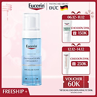 Bọt Tẩy Trang Eucerin Làm Sạch & Dưỡng Ẩm Da Dermato Clean Hyaluron Micellar Foam 150ml