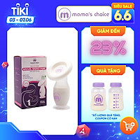 Cốc Hứng Sữa Mama’s Choice, Hút Sữa Rảnh Tay, Chất Liệu Silicone Cao Cấp, Chứng Nhận An Toàn FDA - 1 Cốc