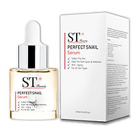 Tinh Chất Serum Ốc Sên ST Beauty: Phục hồi & Tái Tạo Da – Giảm Ngừa Mụn – Chống Lão Hóa – Se Khít Lỗ Chân Lông – ST Beauty PERFECT Snail Serum – Made in Korea