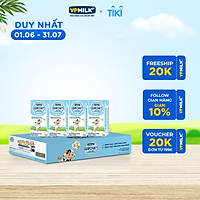Sữa Tiệt Trùng Có Đường VPMilk Grow+ Hộp 110ml (Thùng 48 Hộp)