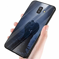 Ốp điện thoại kính cường lực cho máy Samsung Galaxy A6 Plus - Tôi Yêu B.T.S MS TYBTS024
