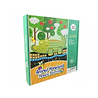ĐỒ CHƠI THỦ CÔNG THẺ FLASHCARD BÉ TẬP DÁN DIY MOSAIC PAINTING - NGÔI NHÀ ĐỘNG VẬT ANIMALS HOMELAND