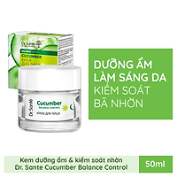 Kem dưỡng da giúp dưỡng ẩm và kiểm soát nhờn Dr. Sante Cucumber Balance Control 50ml
