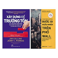 Combo Sách Kinh Doanh: Xây Dựng Để Trường Tồn + Bước Đi Ngẫu Nhiên Trên Phố Wall