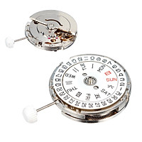 For MIYOTA 8205 Mechanical Automatic Watch Movement Calendar Display White Dial