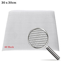 30x30cm 40 Mesh / 425 Micron Stainless Steel Filter Filtration Woven Wire Screen 12"X12"Scope Throughout The Mining Petroleum Chemical Food Machinery Manufacturing Construction Decoration Electronics Aerospace