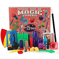 Kids Creative Magic Props Box Suit Interactive Stage Magic Trick Toys As Xmas Gifts