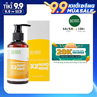 Gel Vệ Sinh Phụ Nữ Giảm Viêm Ngứa X2 Nano Nghệ Cocayhoala 150ml