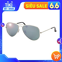 Kính Mát Unisex Rayban RB 3025 W3277 (58/14/135) - Xám Khói