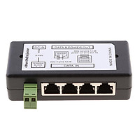 4 POE Ports Injector Switch 12-48V Passive Power Supply Module Over Ethernet