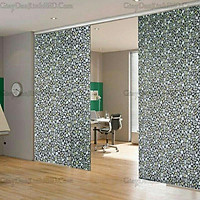 Giấy dán kính 3D khổ rộng 90cm