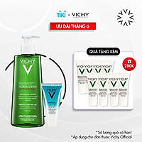 Bộ Sản Phẩm Gel Rửa Mặt Làm Sạch Sâu, Giảm Bã Nhờn Và Se Khít Lỗ Chân Lông VICHY Normaderm Phytosolution Intensive Purifying Gel
