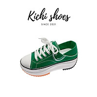 Giày thể thao nữ đế độn tăng chiều cao mã 562 - Kichi Shoes