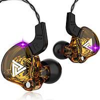 Fun AK6 Sports Earphone Universal Headphone In-Ear Stereo Subwoofer Headset with Micphone Compatible for Mobile Phone Computer
