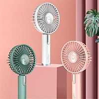 Handheld Mini Electric Fan Rechargeable Usb Desktop Silent Adjustable Fan
