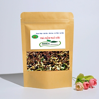 Trà Mầm Ngũ Cốc (Mầm gạo lứt huyết rồng, đậu đen xanh lòng, đậu đỏ, đậu xanh) - (MS) Giảm cân - tiêu mỡ - ngủ ngon - đẹp da - lợi sữa (500g