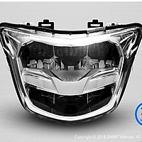 Đèn pha LED 2 tầng Dành Cho Yamaha Exciter 150 – Sporty 2019 Mới Nhất