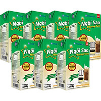Thùng 12 Hộp Kem Sữa Đặc Ngôi Sao Phương Nam Xanh Lá - 1284g
