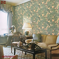 Combo 7 Giấy Dán Tường Hoa Văn Phòng Ngủ Kèm Keo Sữa Dán Tường Đủ Dán
