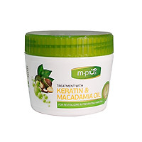 Kem Hấp Hồi Sinh Keratin & Macadamia Oil Ngừa Rụng Tóc M.PROS 300ml