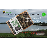 Tôm sú TƯƠI tự nhiên NIDTICO-Đông IQF (41-50con/kg)