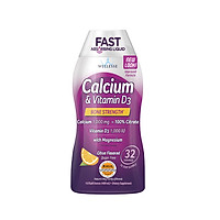 Thực Phẩm Chức Năng Canxi & Vitamin D3 Dạng Nước Calcium & Vitamin D3 Liquid, 480ml