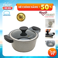 Nồi Lock&Lock Stone 2 Tay Cầm LCA6244D-IH