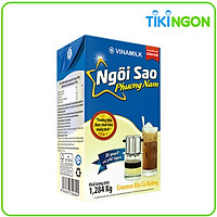 Kem Sữa Đặc Ngôi Sao Phương Nam Vinamilk - Hộp Giấy 1284G Xanh Biển