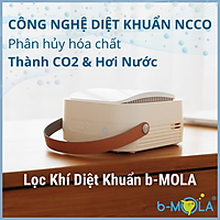 Máy Lọc Không Khí Ô Tô Diệt Khuẩn, Lọc Bụi Mịn b-Mola - Hàng nhập khẩu