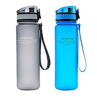 2PCS Portable Outdoor Sports Water Bottle Gym Bike Hiking Camping Cycling