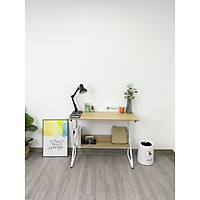 Bàn Làm Việc, Bàn Học Chân Chữ K Kèm Kệ Sách - GM18