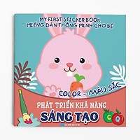 Miếng dán Thông minh - My First Sticker Book - Phát triển khả năng sáng tạo - Chủ đề: Màu sắc