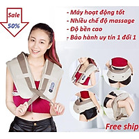 ĐAI MASSAGE ĐẤM LƯNG VAI CỔ GÁY TOÀN THÂN NECK W-808 GIẢM ĐAU NHỨC MỎI.THOẢI MÁI KHI SỬ DỤNG
