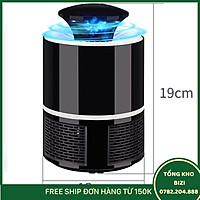 Đèn Bắt Muỗi Usb Màu Đen - Free Ship Toàn Quốc